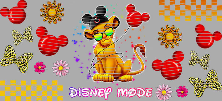 16oz Disney style-D-2513
